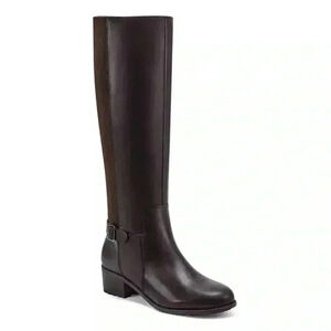 Easy Spirit Chaza Tall Boots - Dark Brown Size 8M